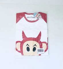 Cakeworthy X Paul Frank Devil Julius Raglan T-Shirt Unisex Size XL