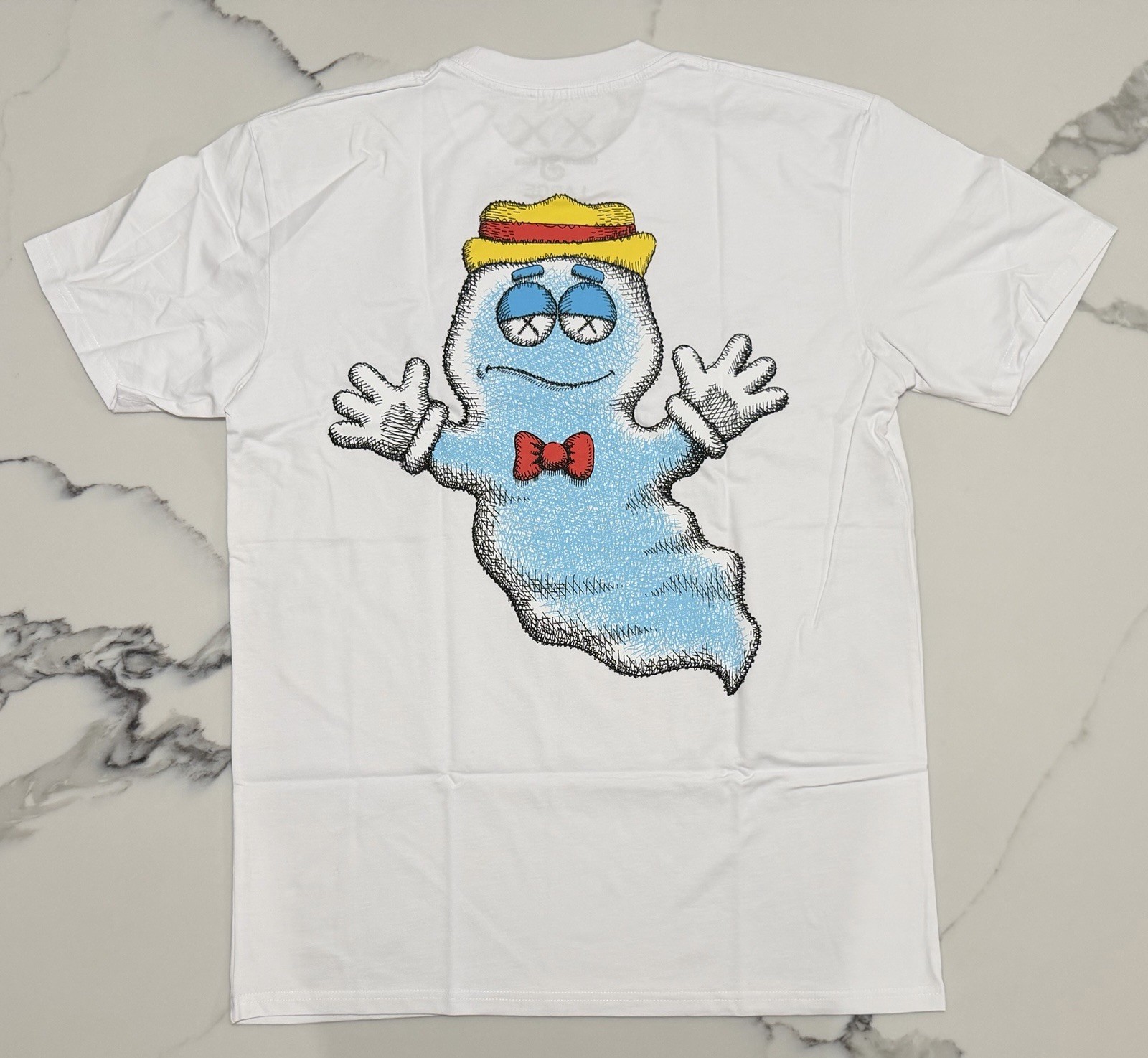 KAWS x Monsters Boo Berry Tee White Sz XL NEW gallery