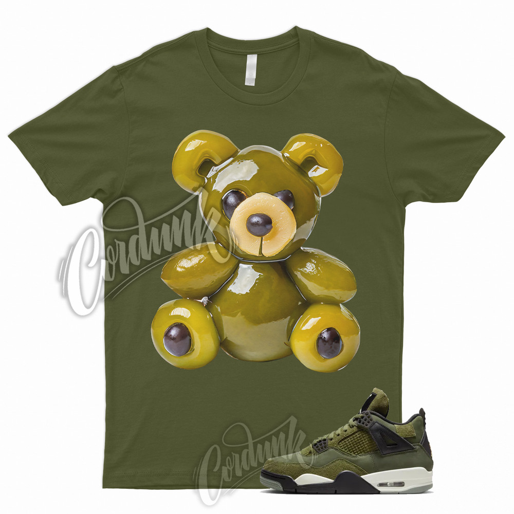 BEAR T Shirt for 4 Craft Medium Olive Pale Vanilla Khaki Black Sail Rough Dunk 1