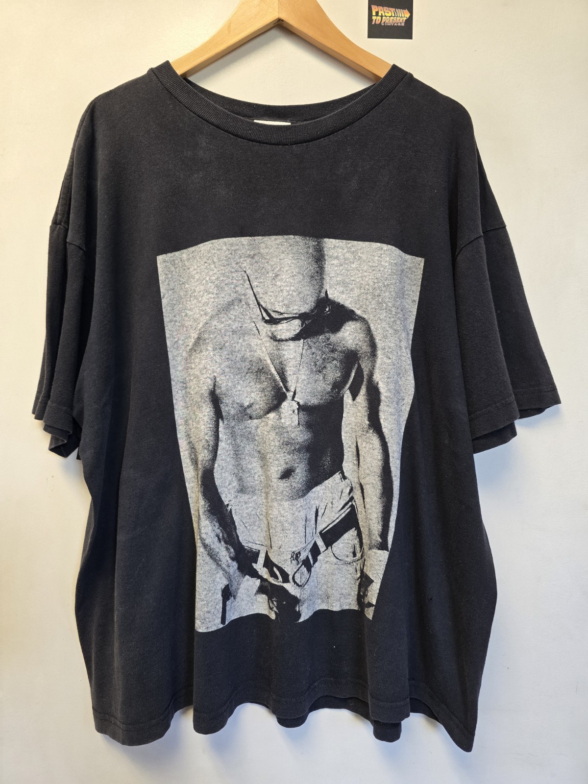 Vtg 90s Aaron Hall T Shirt OSFA R&B Vibe Records Cross Colours