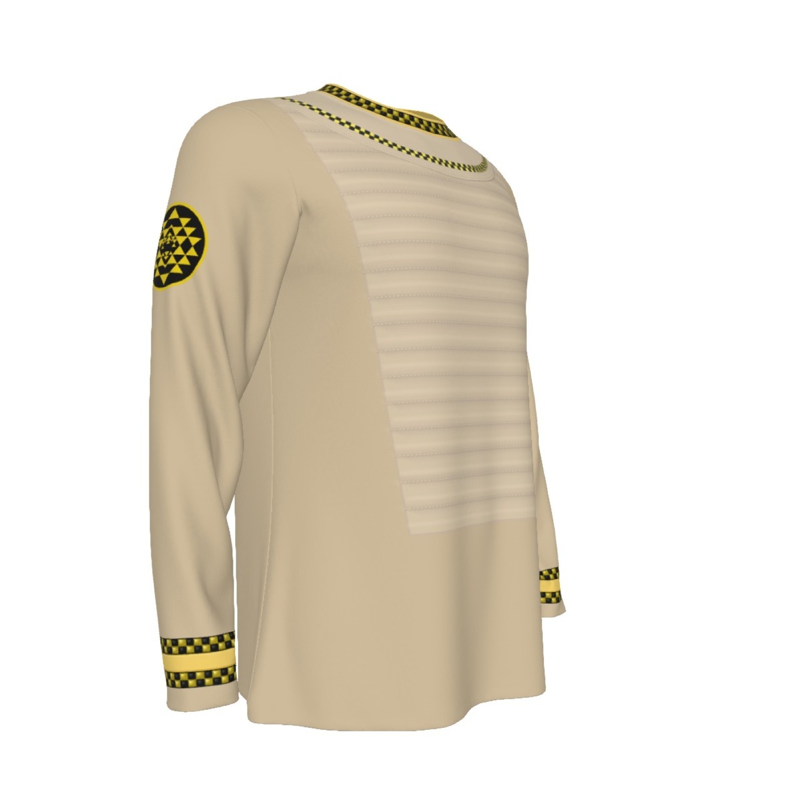 BSG Colonial Warrior Long Sleeve Uniform T-Shirt Galactica | 190GSM Cotton gallery