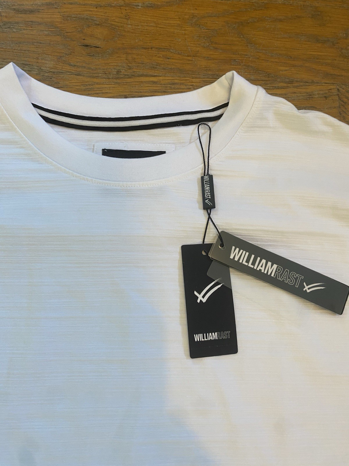 William Rast men’s Large T-shirt textured fabric gallery