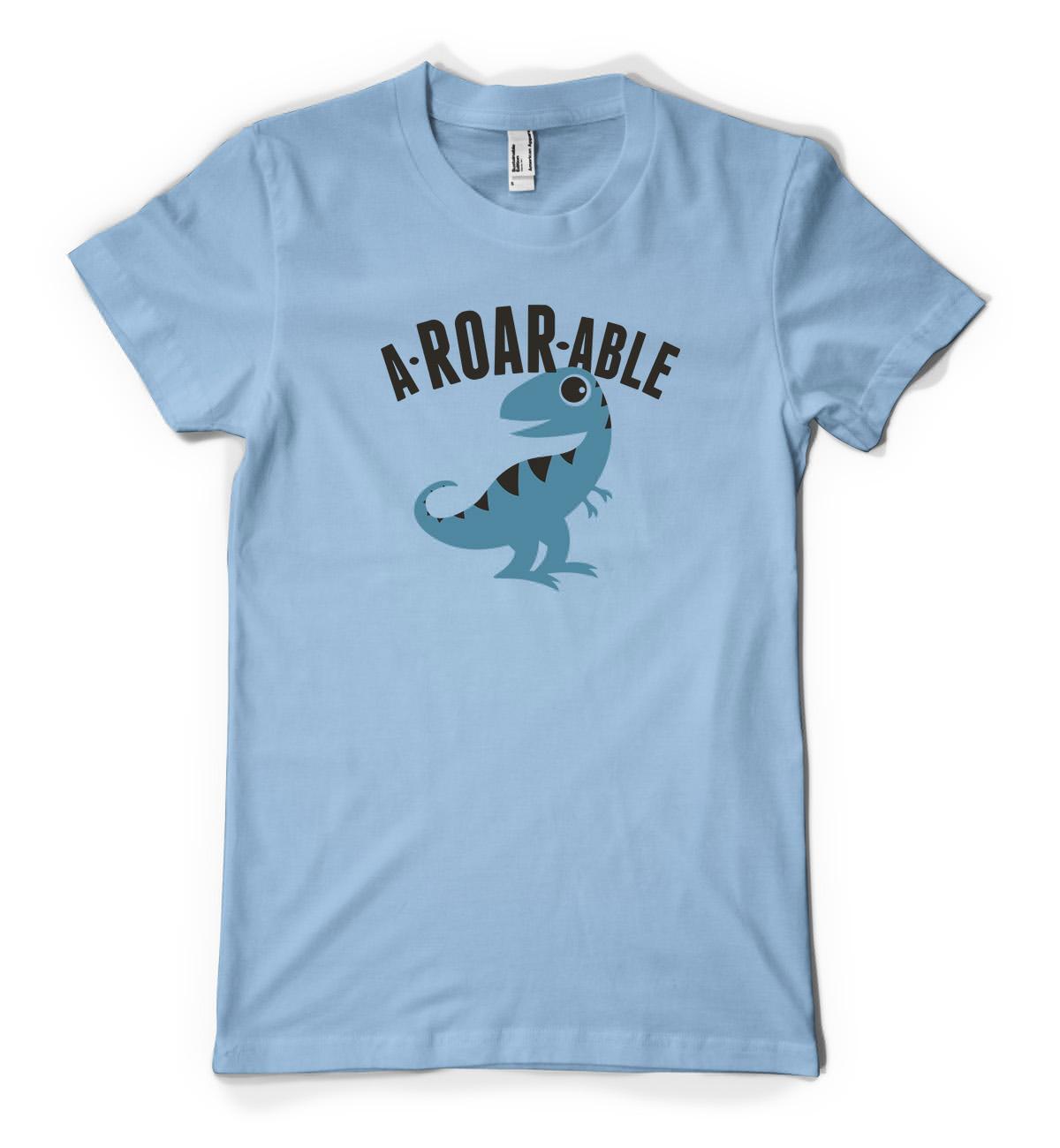 Aroarable Velociraptor Dinosaur Adorable Cute Personalised Unisex Adult T Shirt gallery
