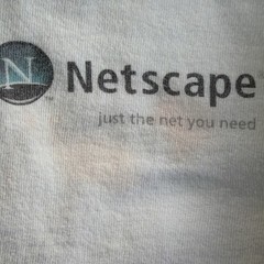 Netscape Fruit Of The Loom Internet Service Promo Shirt Size Large