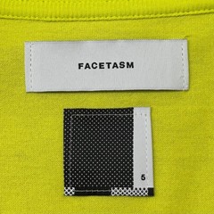 FACETASM 25SS FOIL BIG TEE NAT-TEE-U01 lime 5 （96426A）