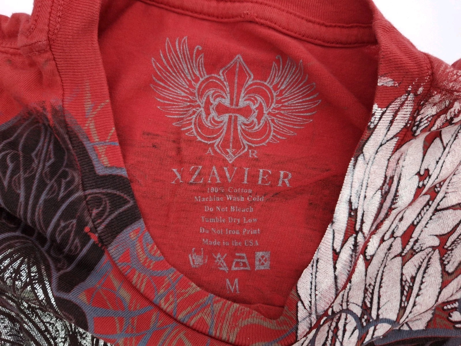 Xzavier Merciless Saints Angels Cross Angel Wings AOP Y2K Grunge Emo Goth Celtic gallery