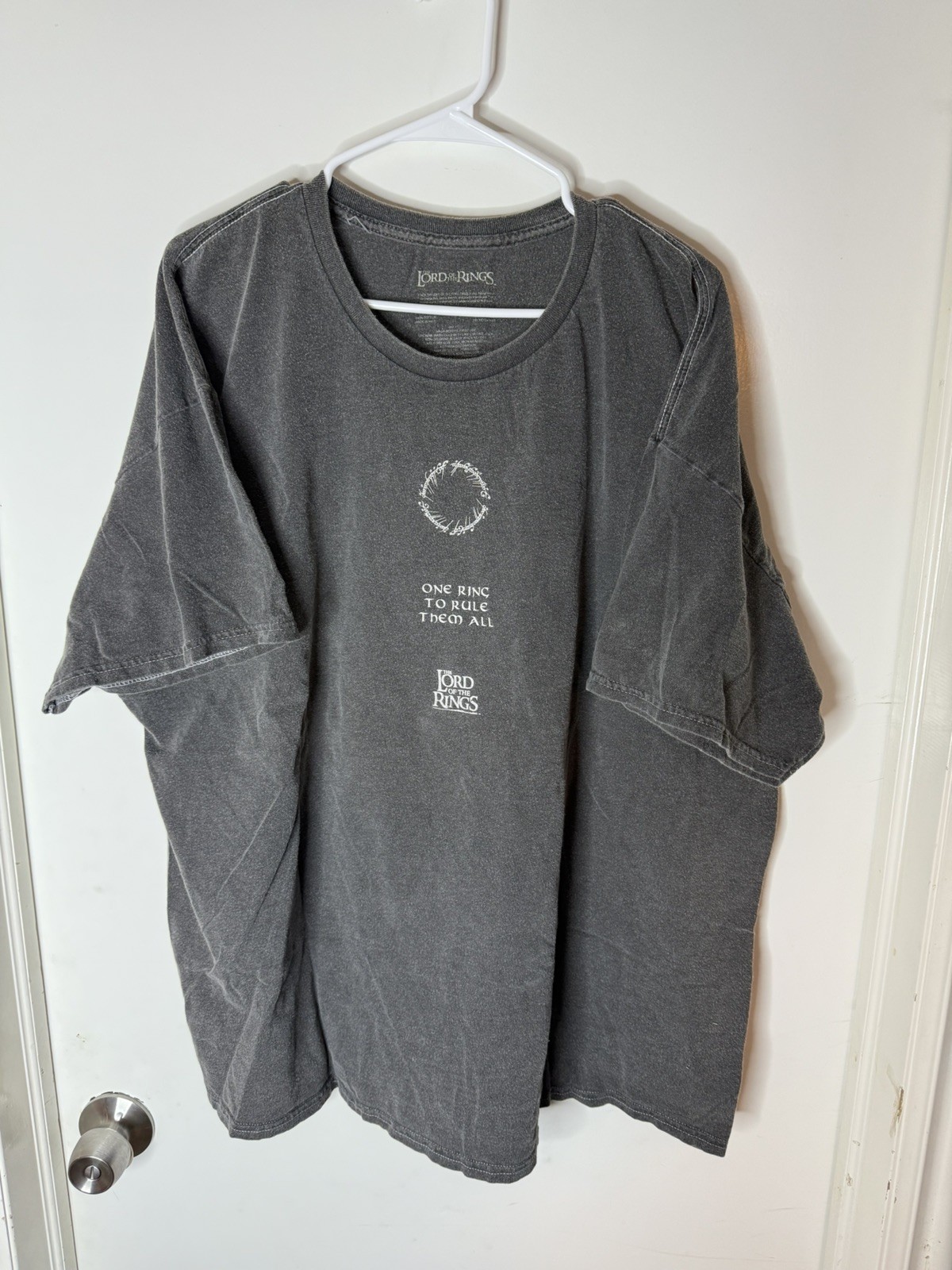 Vintage Lord of the Rings Promo T Shirt, 2 Sided, 2XL One Ring to Rule Them All gallery