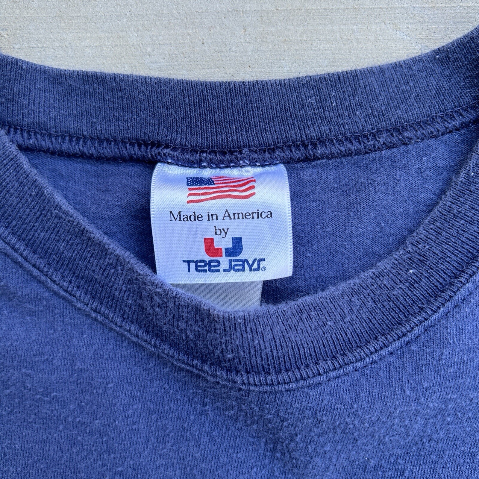 90s Vintage Eagle America Biker style patriotic teejays USA boxy XL gallery
