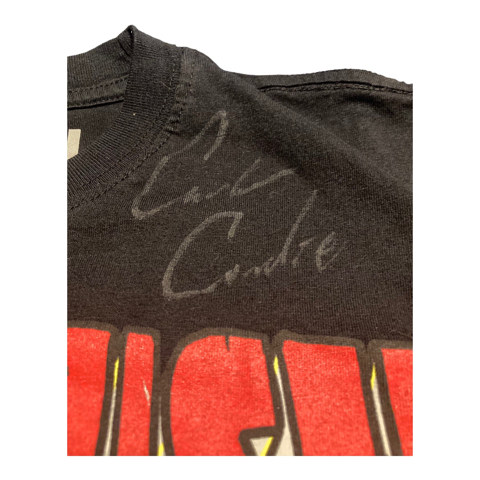 HeadRush Carlos Condit T-Shirt NBK - Small Signed Fortune Favors The Brave gallery