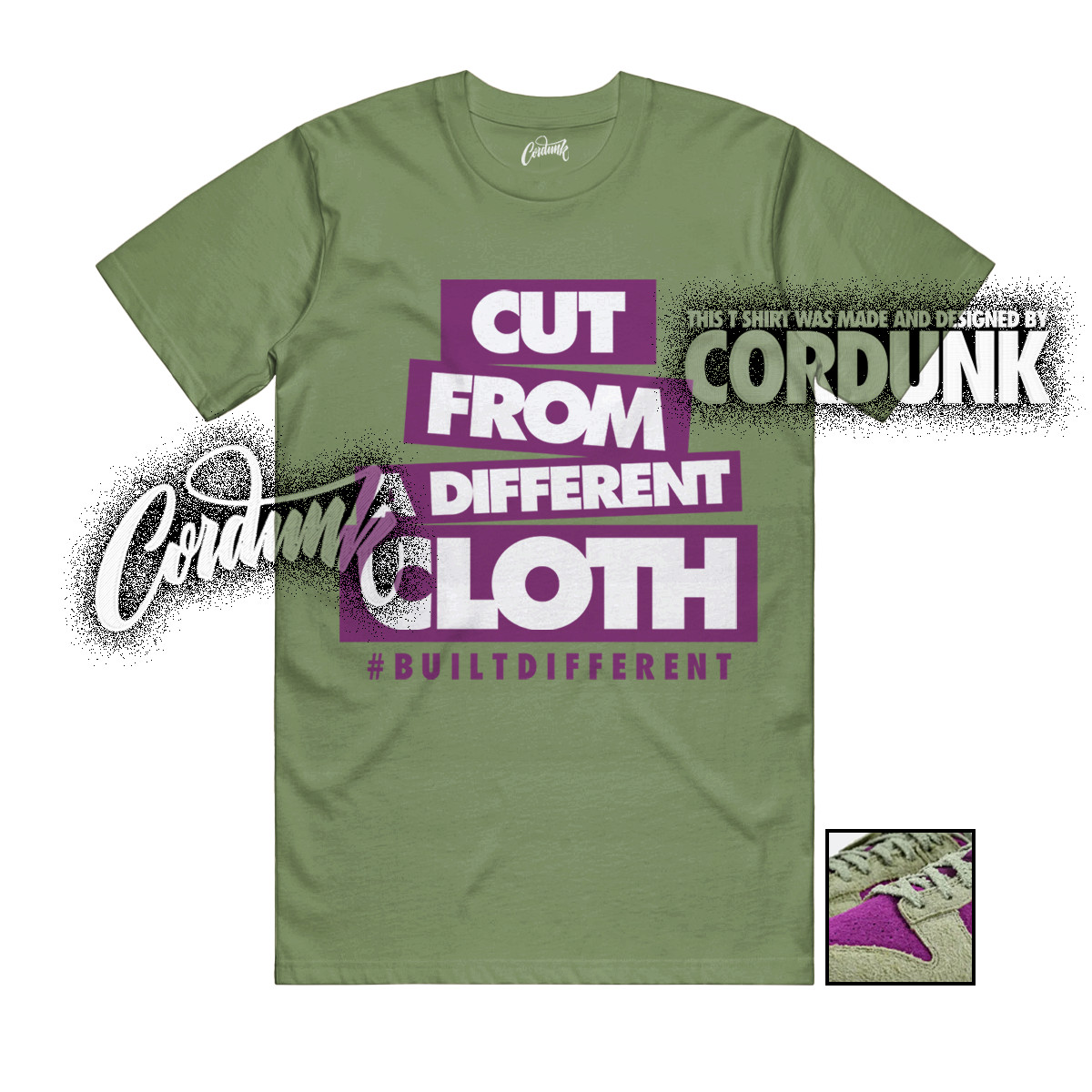 Dunk Panda Viotech Dusty Olive Pale Ivory Monium T Shirt Match CLOTH gallery