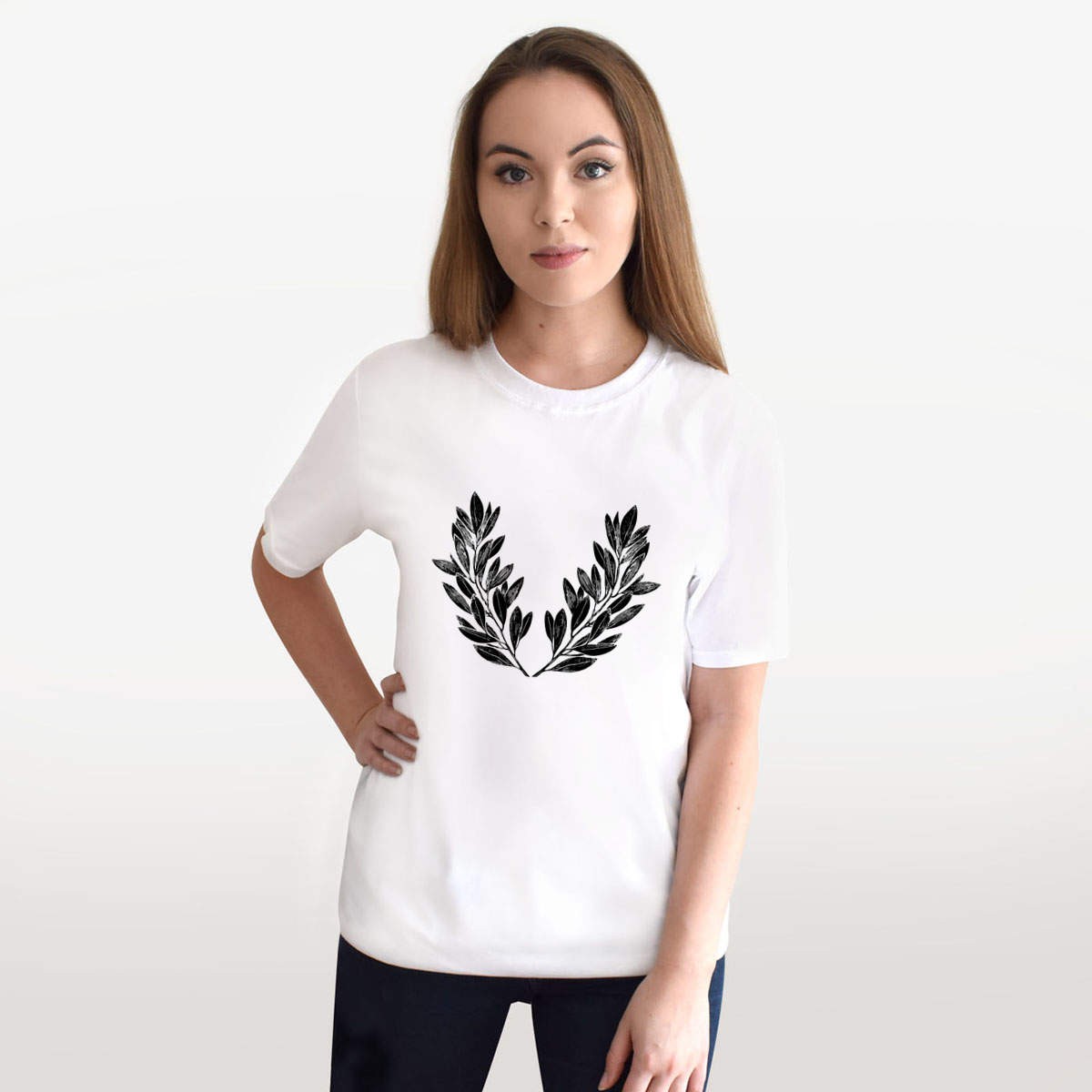 'Olive Branches' Unisex T-Shirt - 100% Cotton (S-XXL) (TA062773) gallery