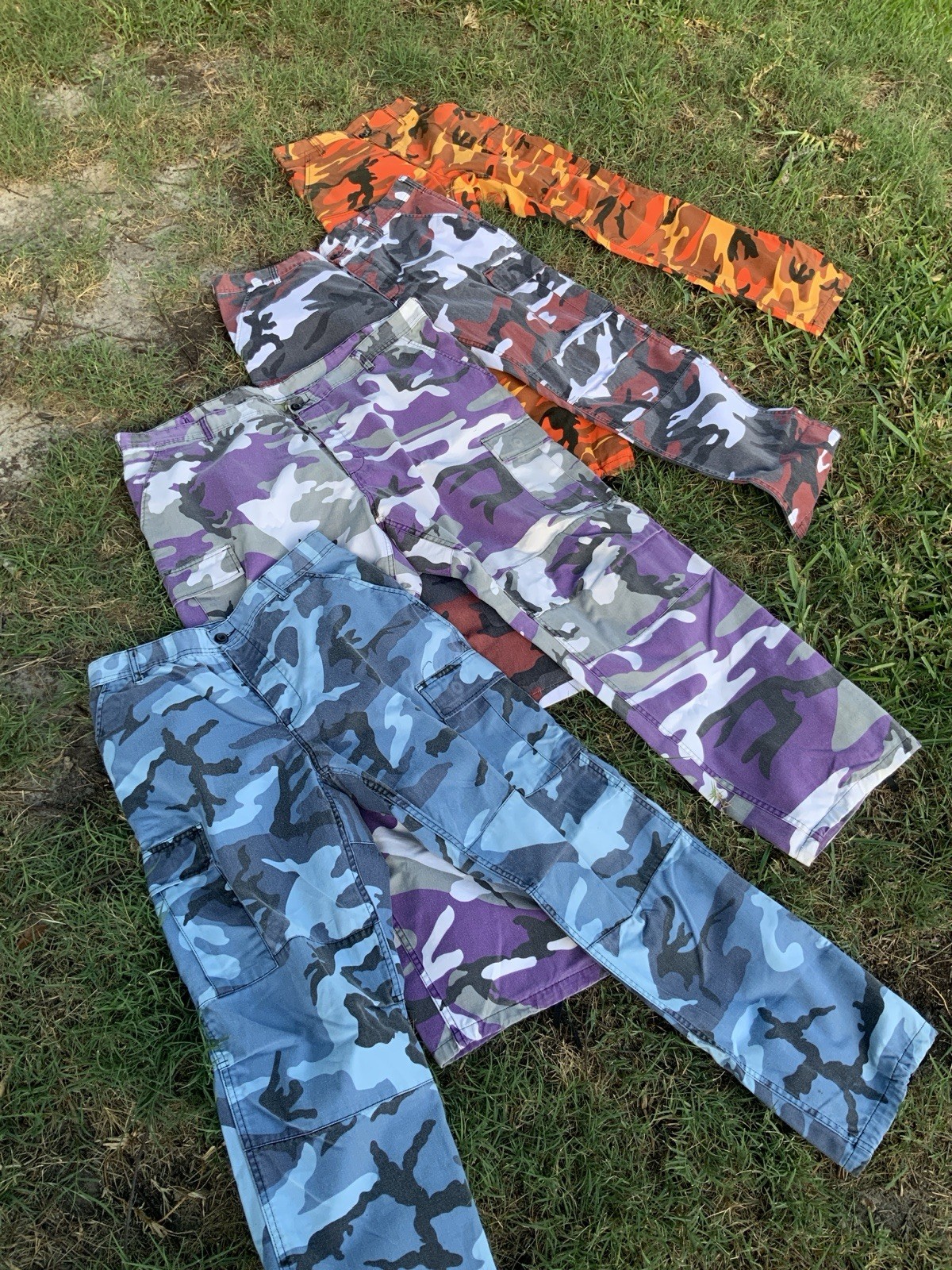 BDU Rothco Camouflage Camo Pants Lot 90s Hip Hop Capone Biggie Tupac 8ball gallery
