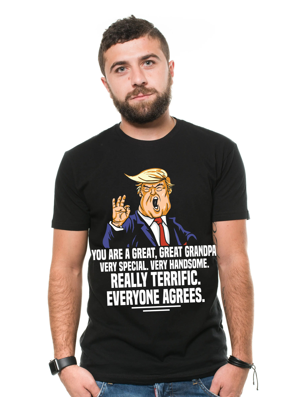 Grandpa Political Trump Tee Shirt Grandpa Gifts Trump Supporter Grandpa Tee gallery