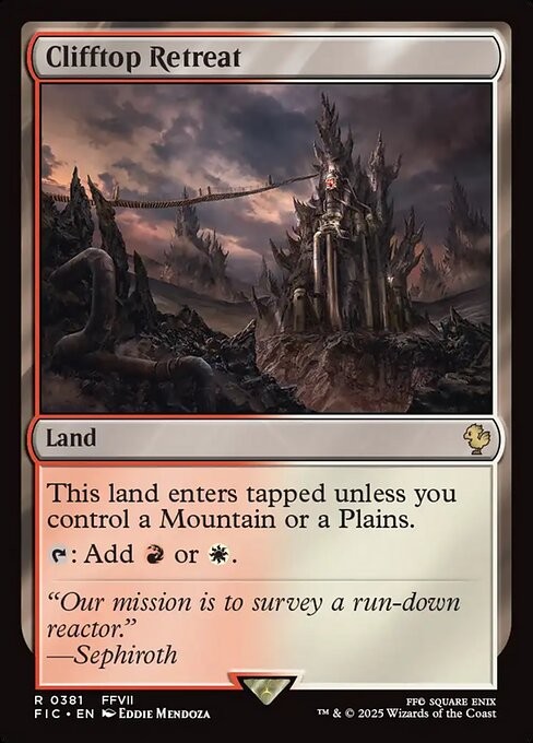 Clifftop Retreat 381 R Normal FIC MTG NM