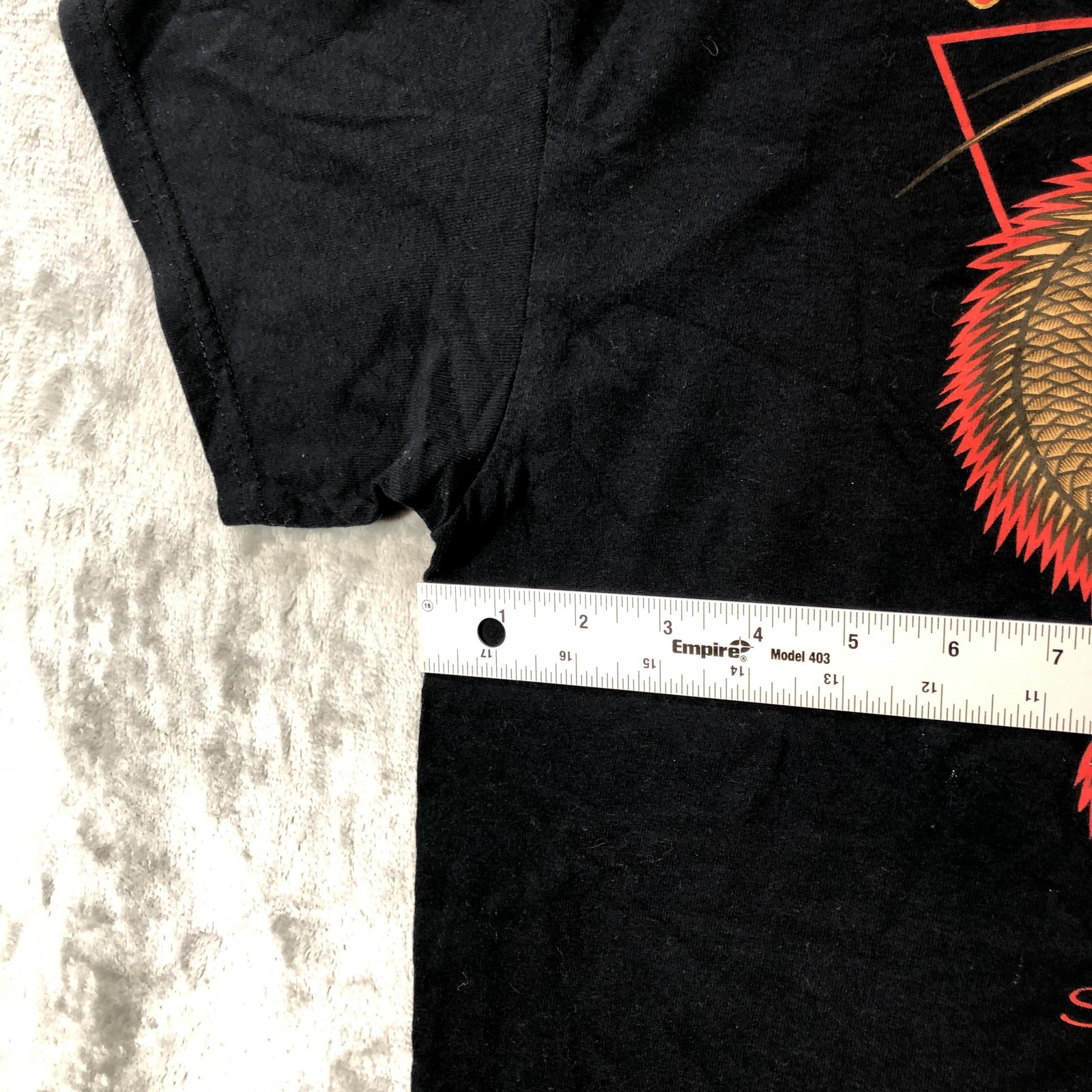 Wu-Tang Shirt Mens Medium Black Dragon Staten Island Graphic Hip Hop Tee gallery