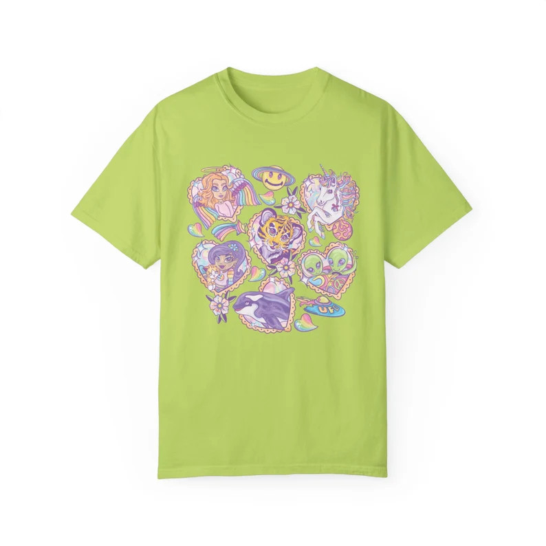 Vibes Comfort Tee Shirt Relaxed Fit Casual Style Soft gallery