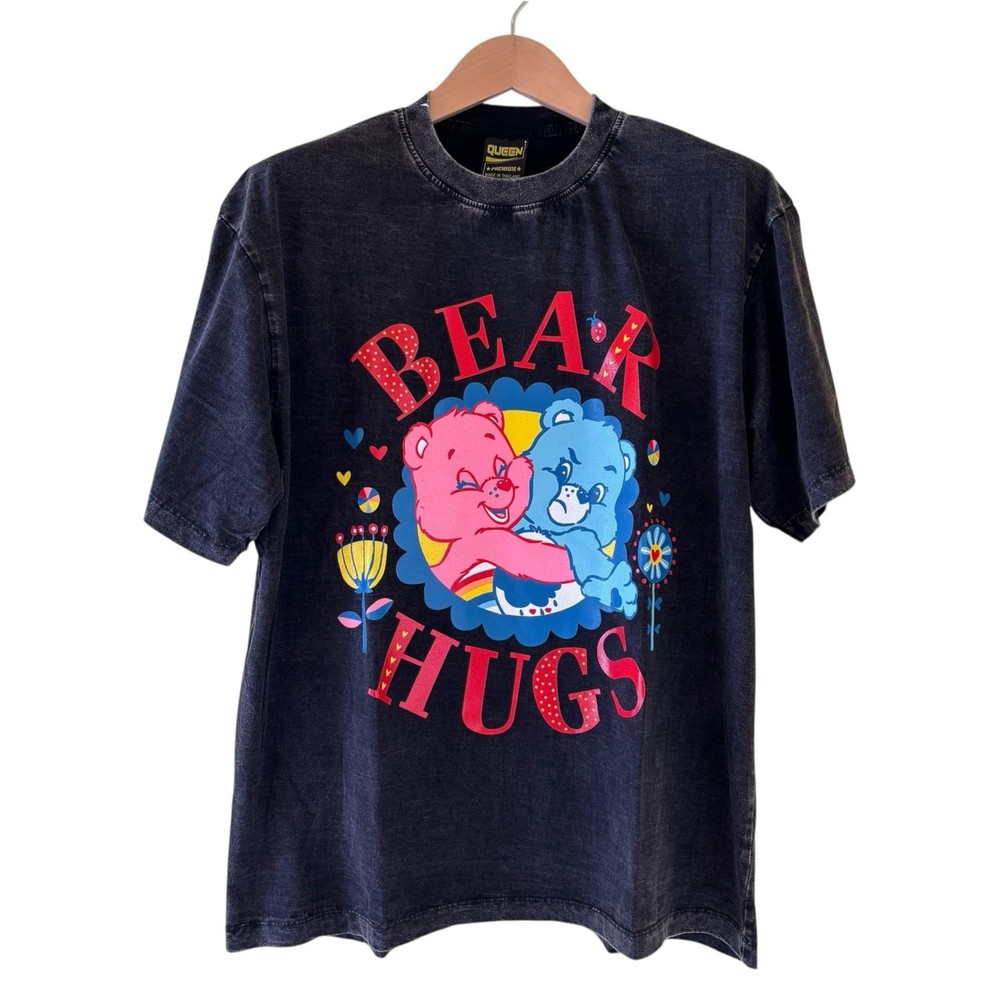 Care Bears “Bear Hugs” Vintage Modern Reprint T-Shirt Size XL