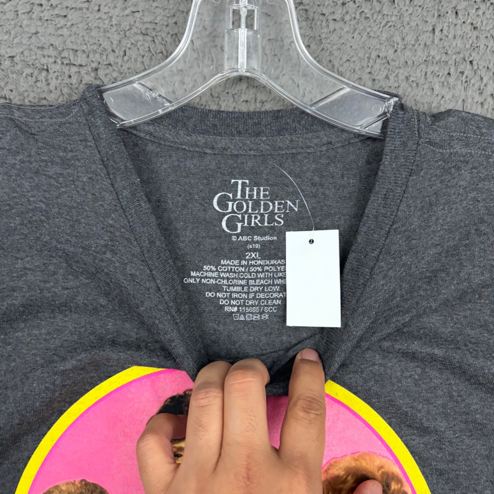 The Golden Girls T-Shirt Mens 2XL Gray Graphic Retro Cotton Casual Funny TV Show gallery