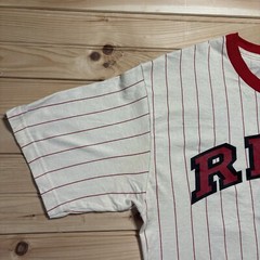 Vintage 2000 Ken Griffey Jr. Cincinnati reds Pinstripe Shirt Size Large