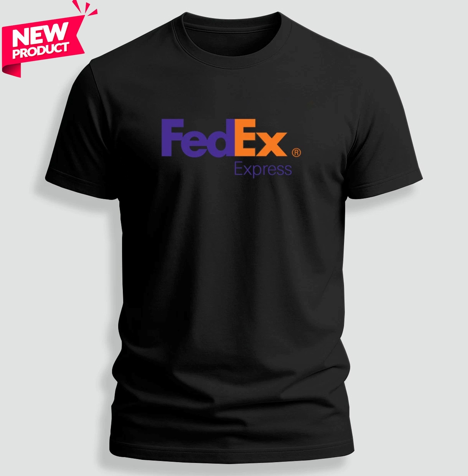 Fed-Ex Black and Orange t-shirt – Postal mail Man T-shirt All Size