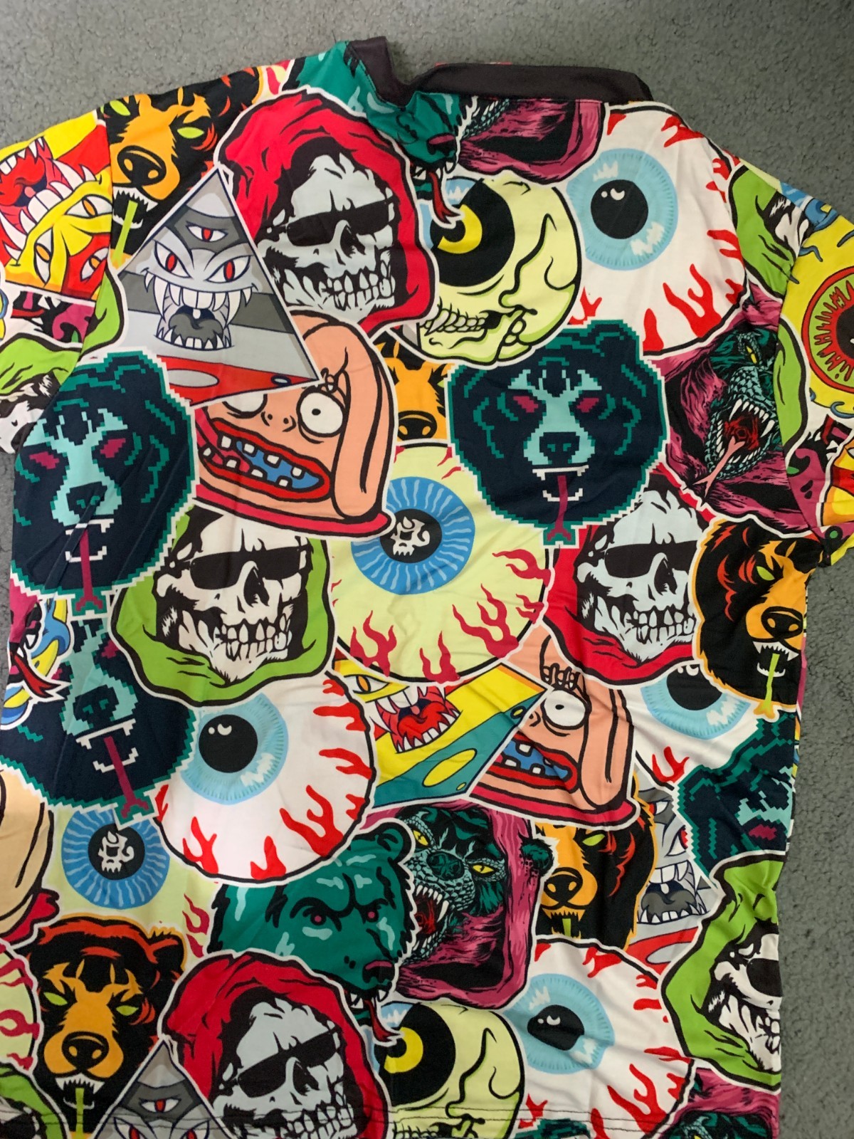 Memorial Weekend Sale - MISHKA Sticker Collage shirt Brand New size XL gallery