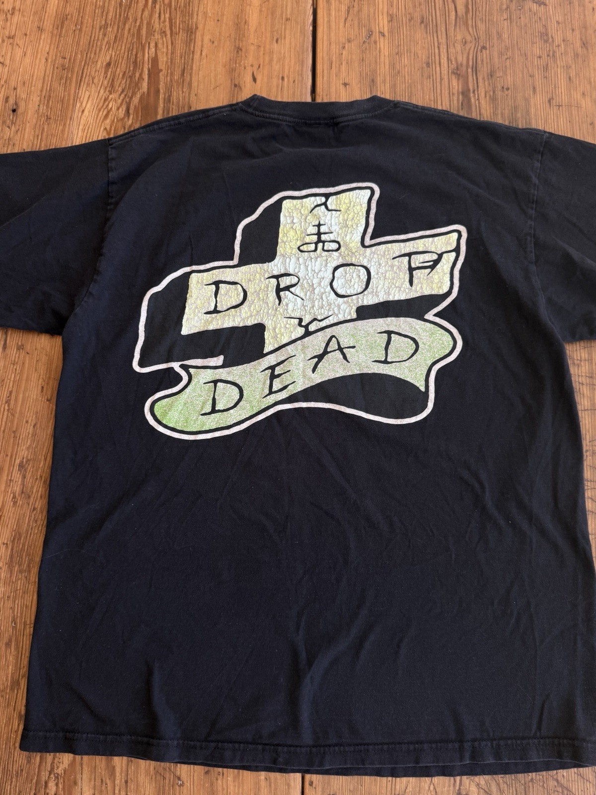 Drop Dead Vintage T-Shirt Big Logo Rare Punk Emo Goth Scene Killstar Archive gallery