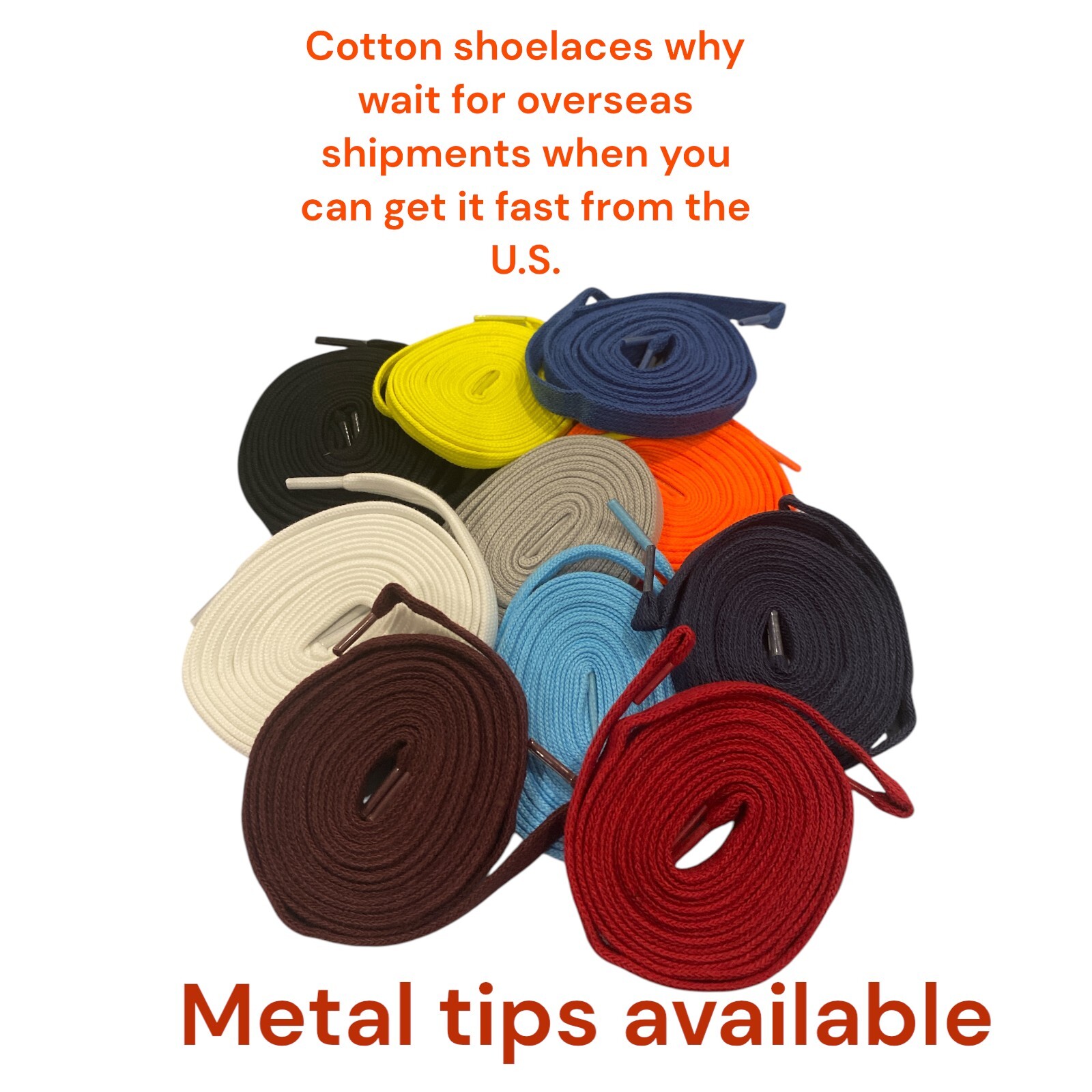 Air Jordan Air Force Dunk Premium Flat Cotton Shoe Laces Replacement gallery