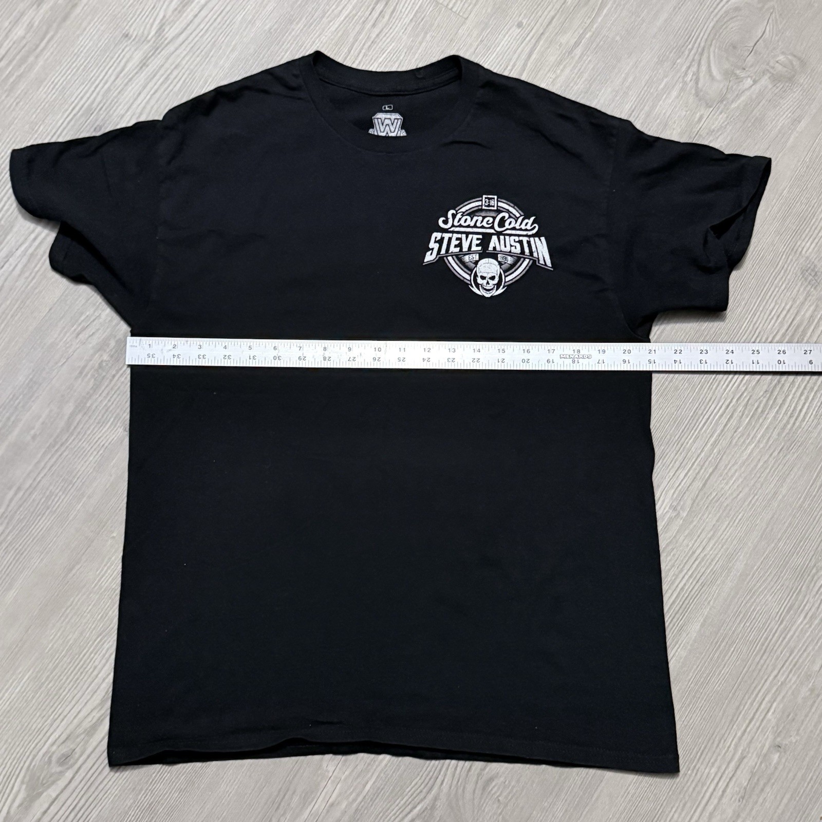 💀 Stone Cold Steve Austin Men’s L Black Royal Rumble WWE Wrestling T-Shirt gallery