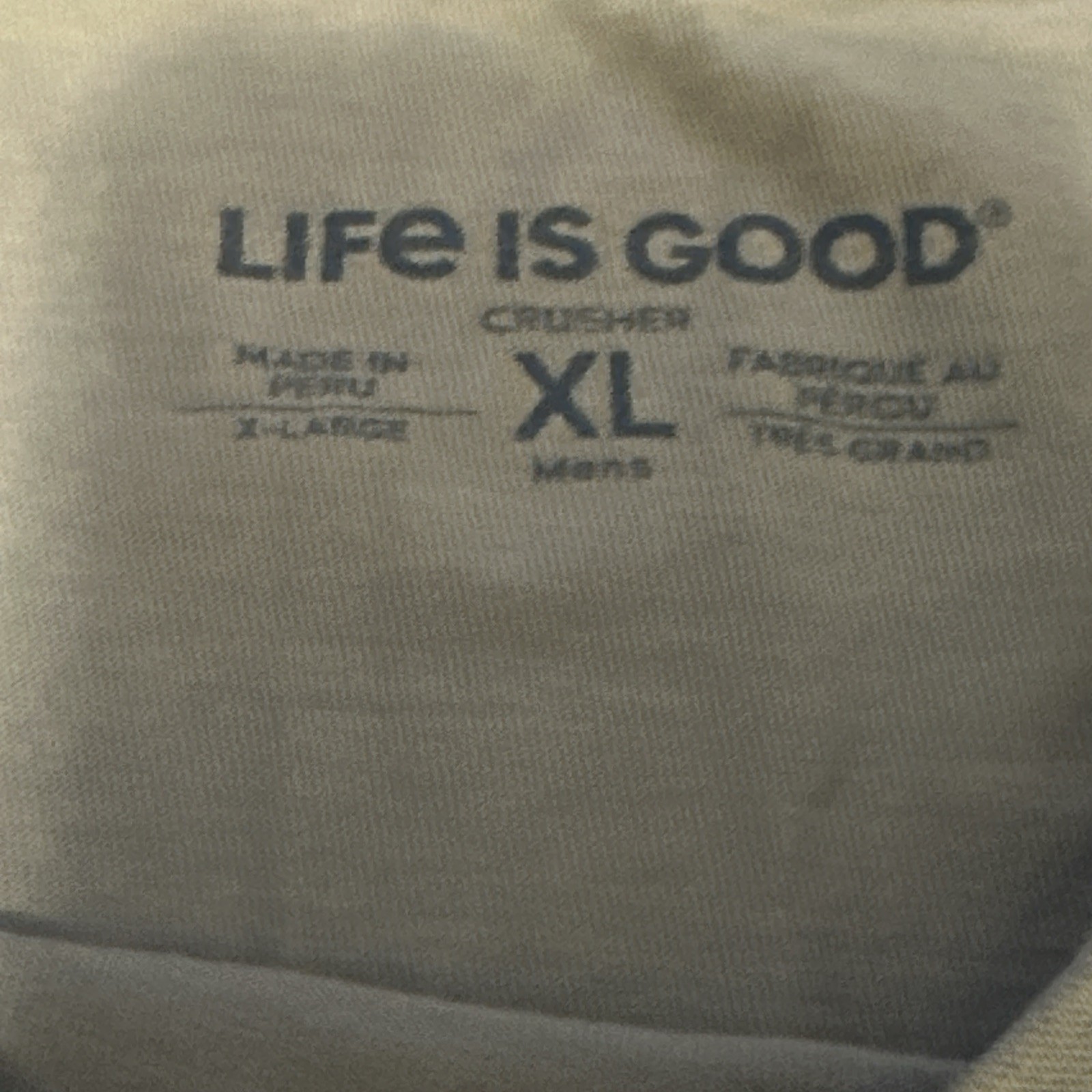Life Is Good Men’s Size XL Dad's Best Friend Crusher Tee Shirt - Dog Green gallery