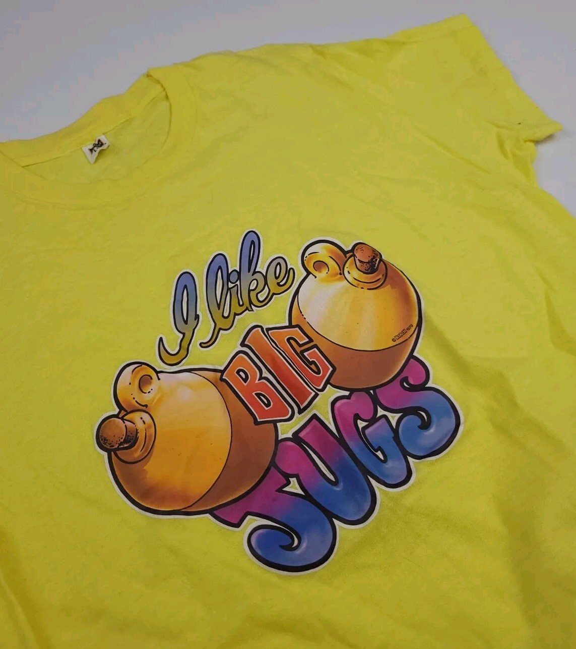 Vintage 70s 1979 I Like Big Jugs Print T Shirt Vtg Rare 1970s Funny Joke Art USA gallery