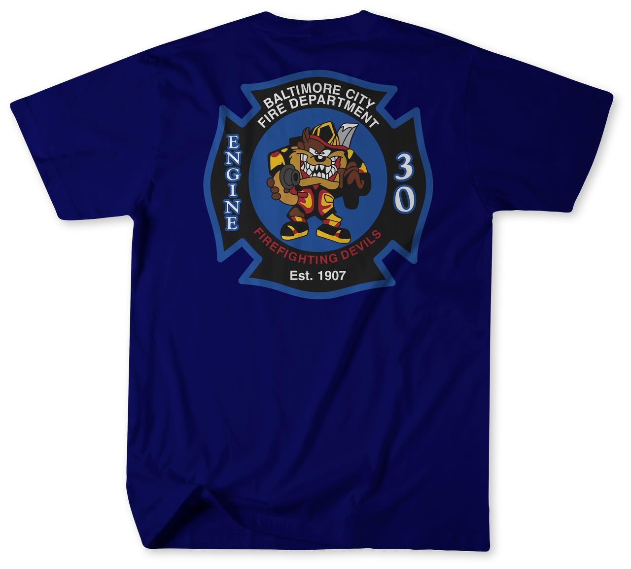 Unofficial Baltimore City Fire Department Engine 30 Fire Station Shirt v1