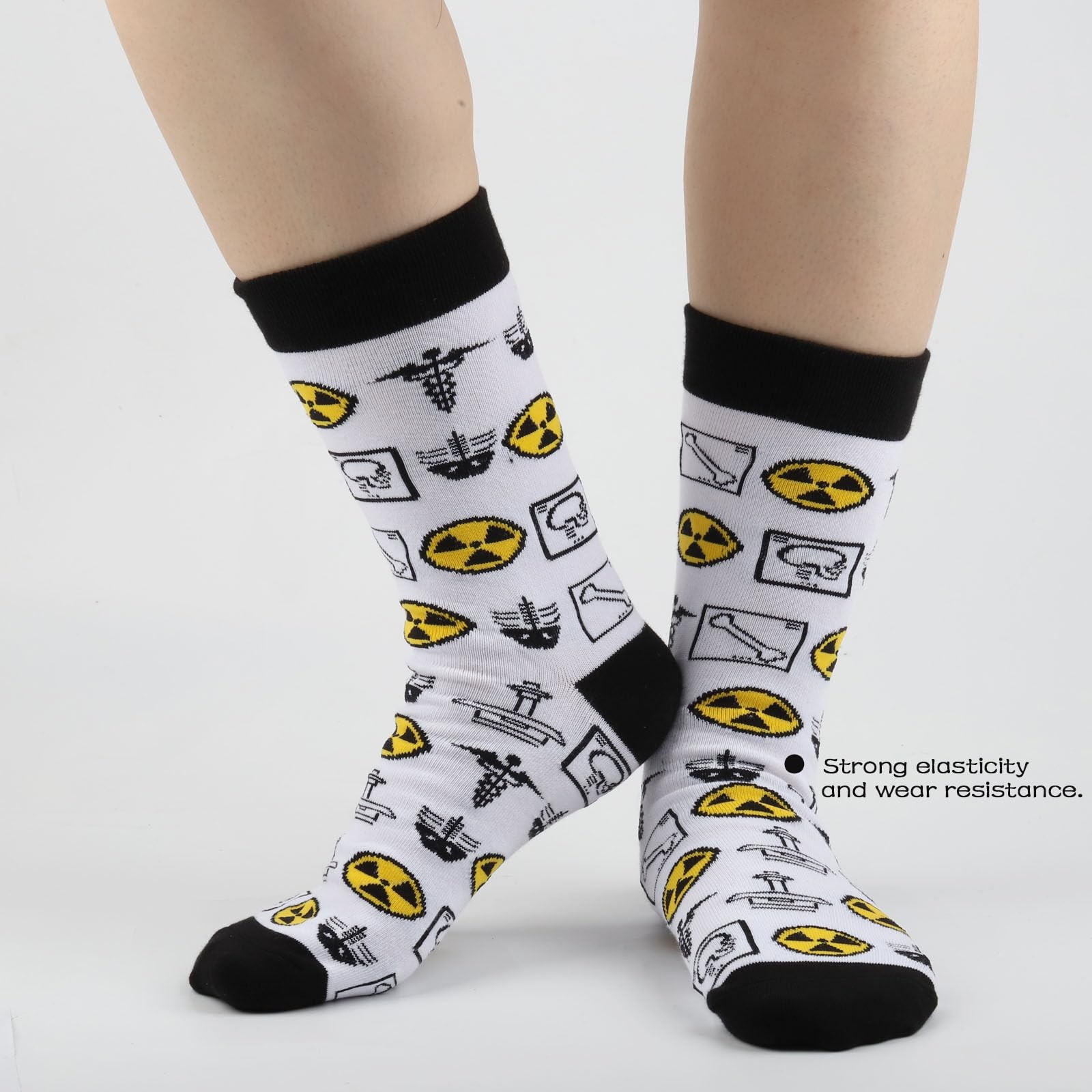 X-Ray Tech Socks 2 Pairs Radiographer Radiology Graduation Gift Cotton gallery