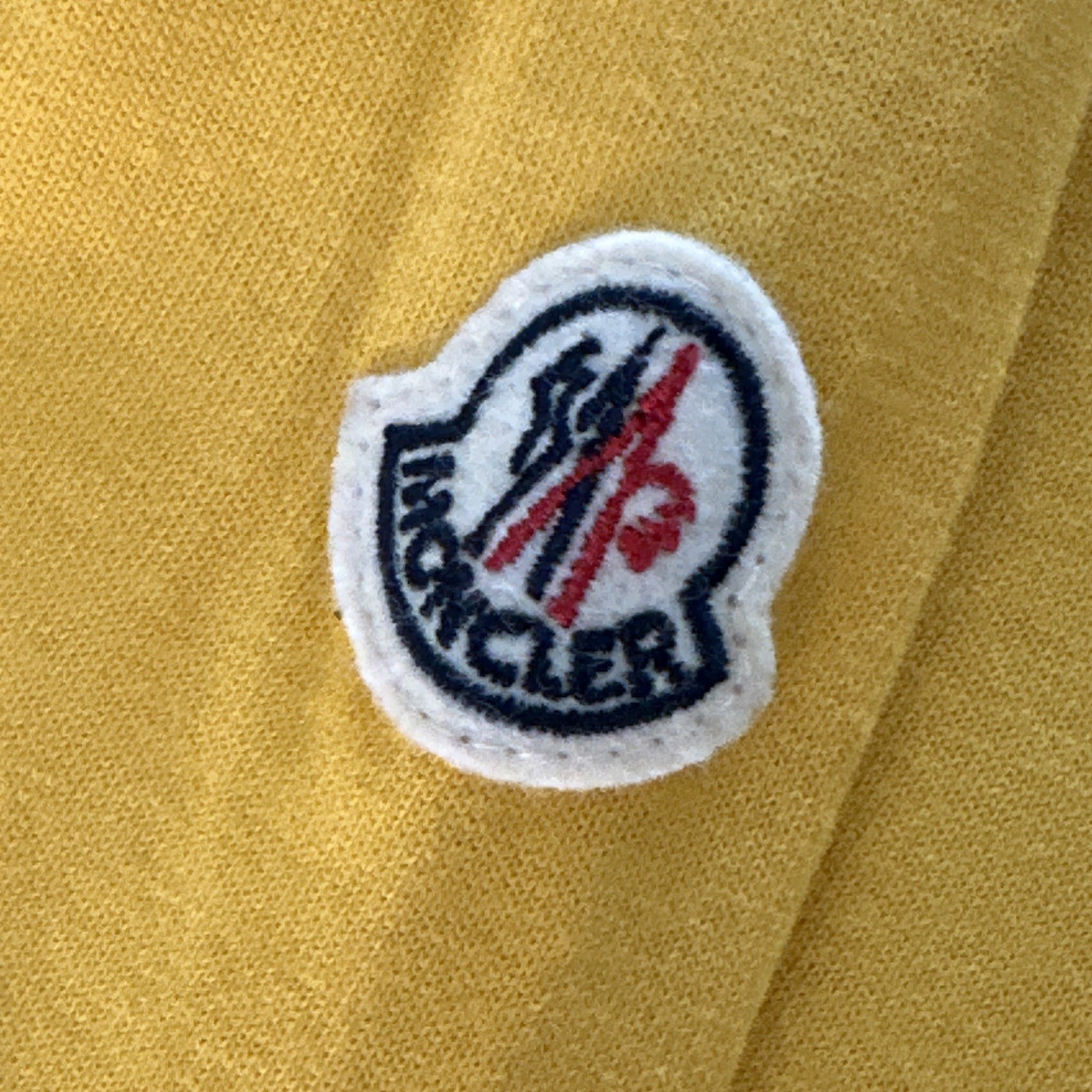 MONCLER Box Logo T-shirt In Open Red Size - XL gallery