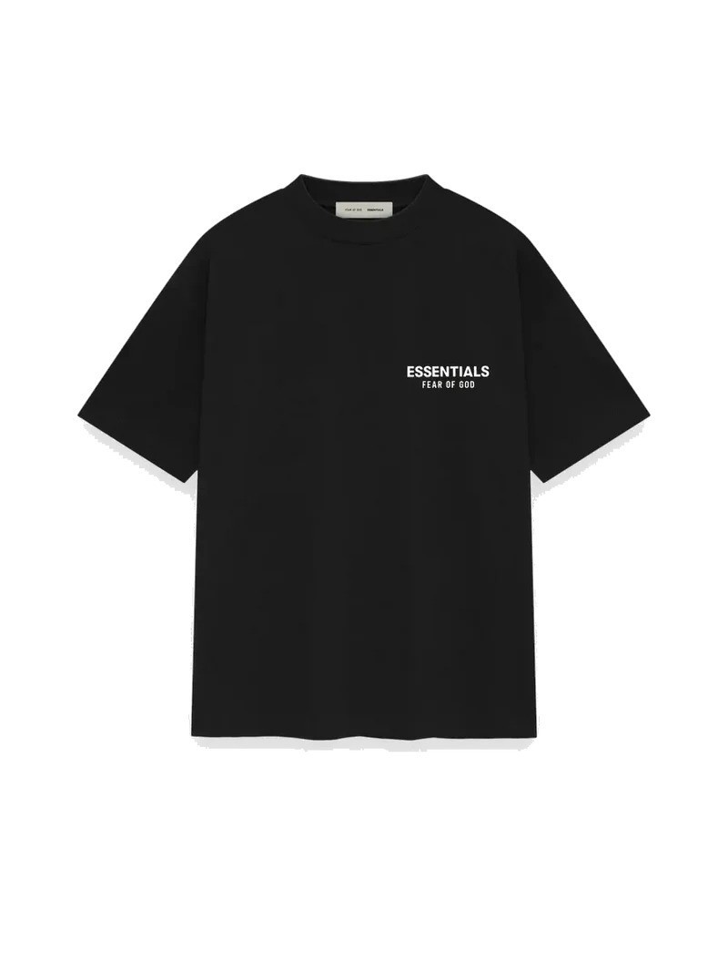 Fear of God Essentials Classic Tee 'Jet Black' M Size Oversized T-Shirt FOG NWT gallery