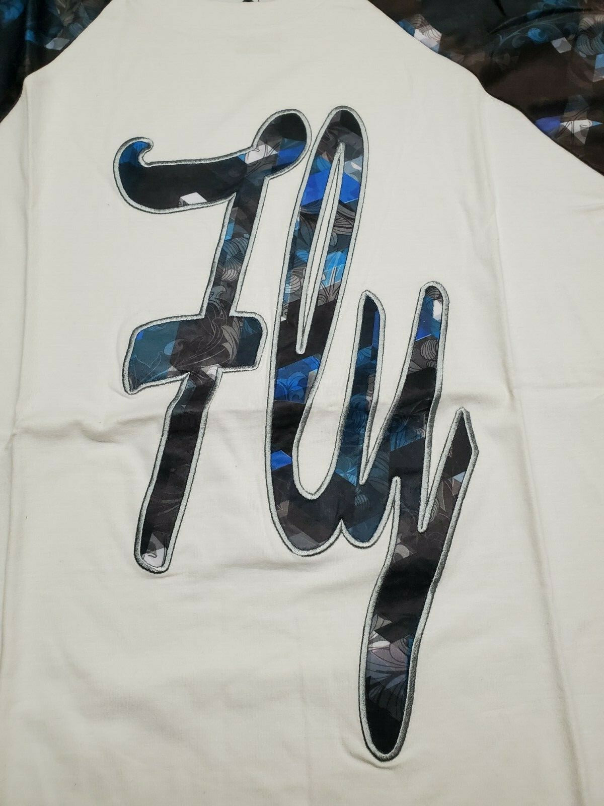 Men's FLY SOCIETY Half Sleeve Print T-Shirt NWT MSRP $40 Free Ship gallery