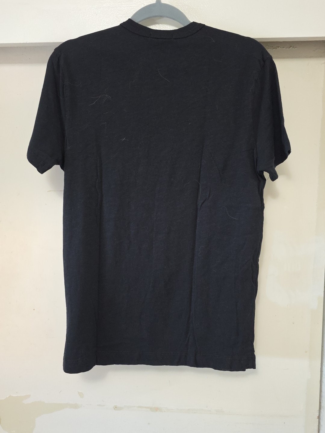NEW Buck Mason Black Slub Modern Classic Essential Short Sleeve Tshirt Medium gallery