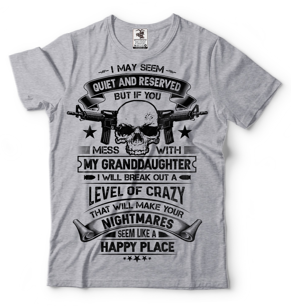 Gift for Grandpa T-shirt Grandfather papa Pop pop Tee Shirt Granddaughter Tee gallery
