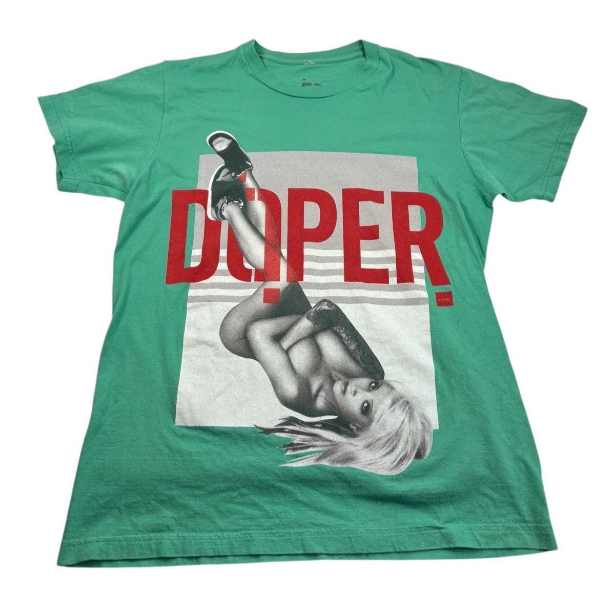 TMLS Doper Mint Green Men’s Medium T-Shirt Short Sleeve Too Many Loose Strings