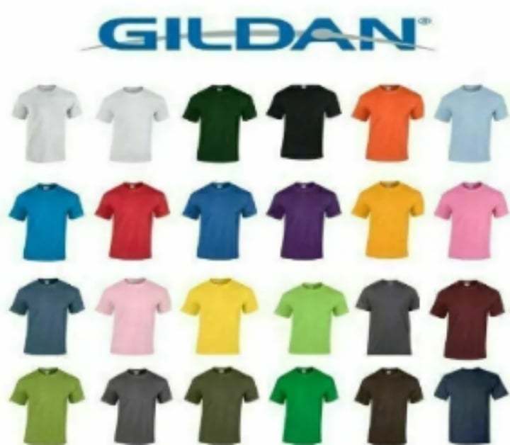 Gildan T-Shirt Heavy Cotton Men's Solid Short Sleeve New (Other) S-3X $4-$7.50 gallery