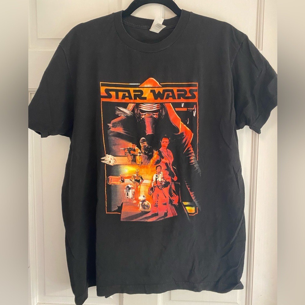 Men's Tultex Star Wars Graphic T-Shirt Large/L D gallery