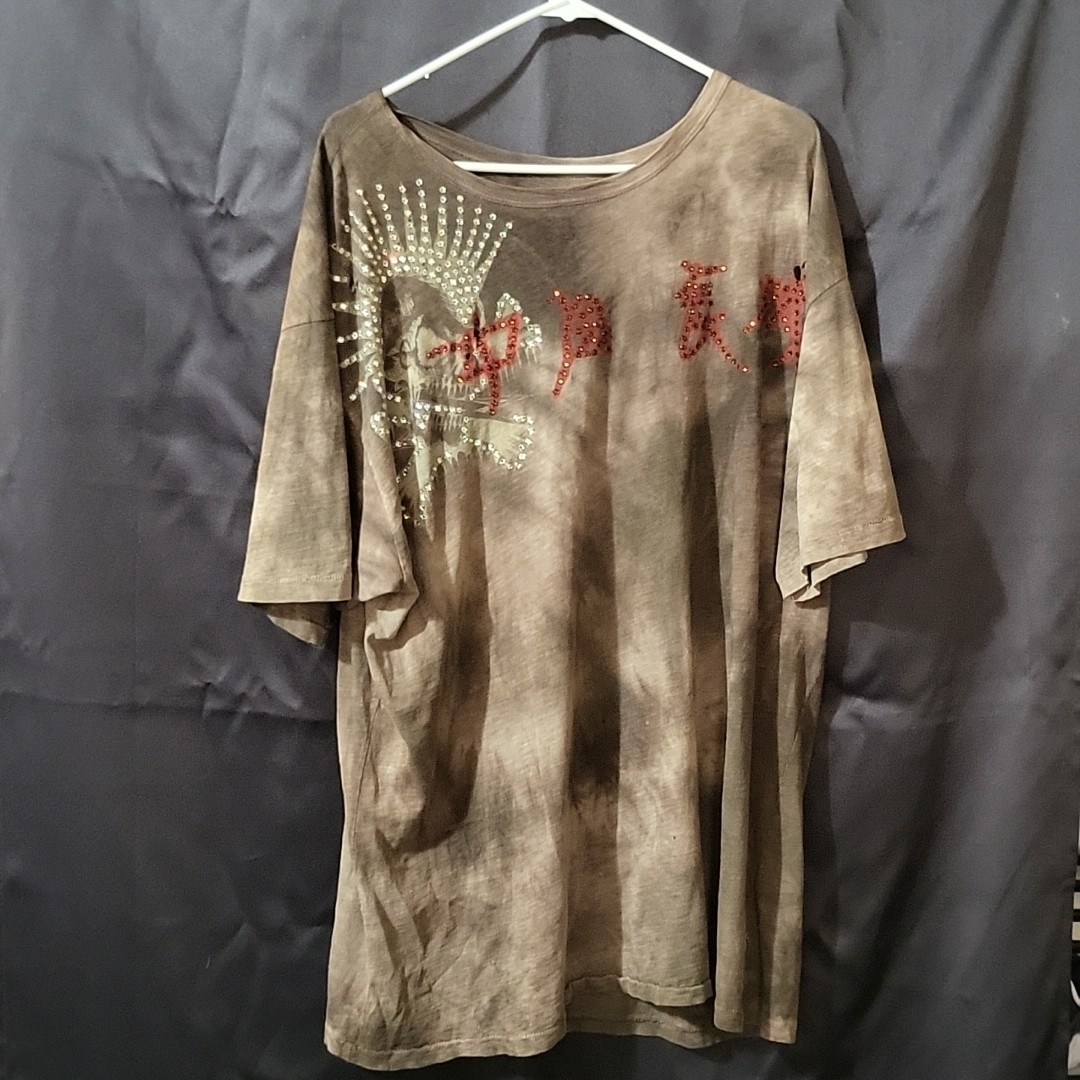 The Great China Wall 2XL VINTAGE AUTHENTIC SWAROVSKI Crystals Men’s TGCW gallery