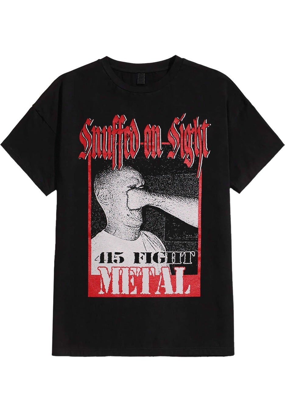 VTG Snuffed On Sight Man With Knife Black S to 5XL T-Shirt H0191 gallery