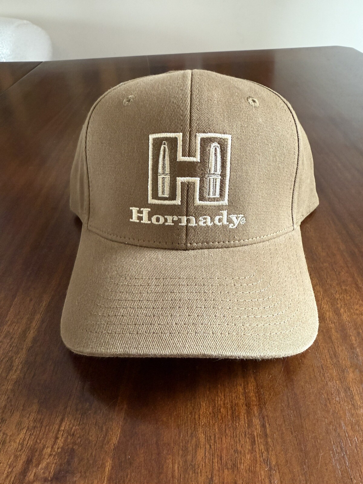 Hornady Tan Baseball Tactical Cap Hat Shot Show 2026 Adjustable  Back Brand New
