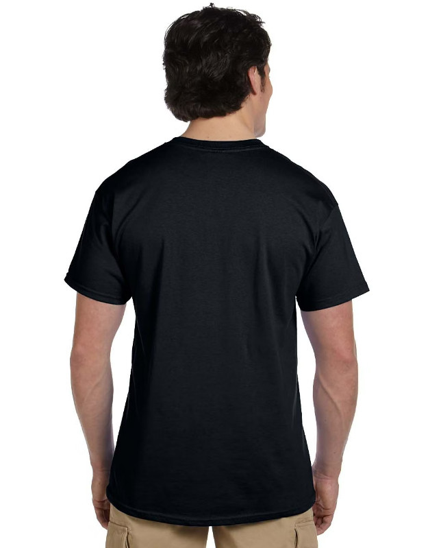 Gildan Adult Unisex Ultra Cotton T Shirt G200 Black Large gallery