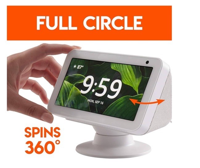 Echogear Premium Tilt and Swivel Stand,for Echo Show 5