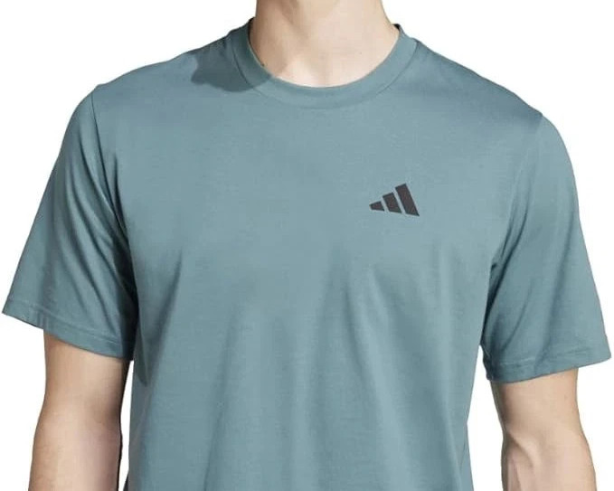 Adidas Men's Train Essentials FeelReady T-Shirt Size M Preloved Teal/Black New gallery