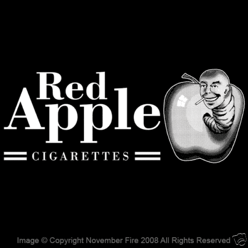 Red Apple Cigarettes Pulp Fiction Smoke Kill Bill Quentin Tarantino Shirt NFT464