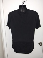 EXPRESS Mens 2 pack Solid Green & Black Pima Cotton T Shirts Size Large EUC