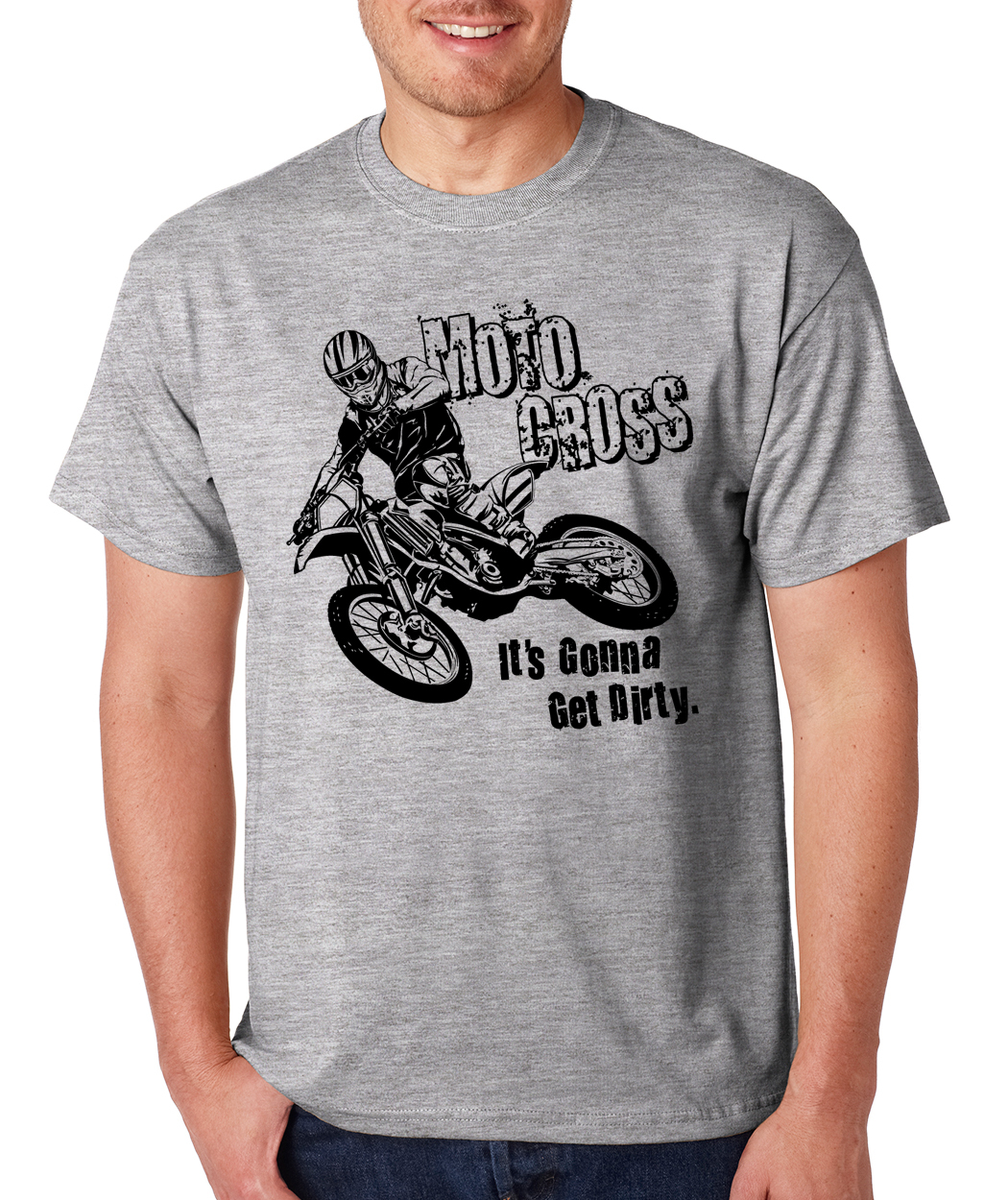 MOTOCROSS It's Gonna Get Dirty mx rider dirt bike motorcycle moto x T-Shirt gallery