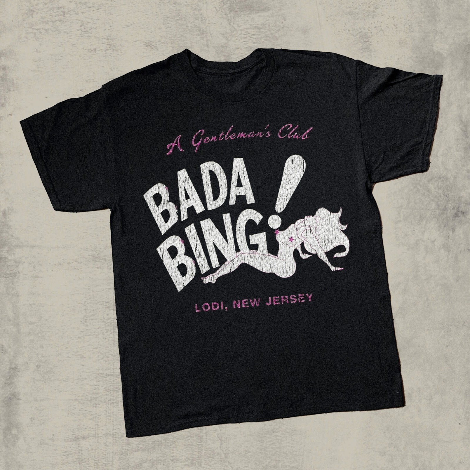 RETRO BADA BING SOPRANOS VINTAGE GRAPHIC T-SHIRT S-5XL gallery